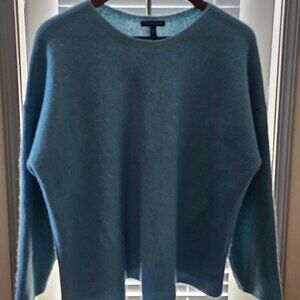 Eileen Fisher Cashmere Silk Bliss Crew Neck Top